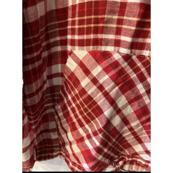 Florida State Seminoles Shirt Womens Sz S Sports Concepts Plaid Hooded Top New - Picture 4 of 11